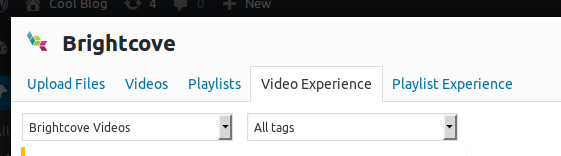 seleccionar experiencia de video